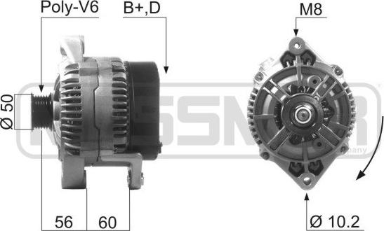 ERA 210165A - Generator / Alternator aaoparts.ro