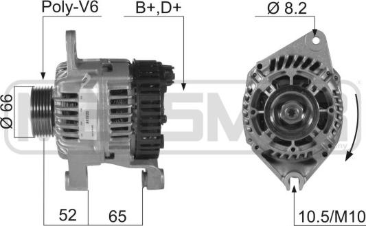 ERA 210338 - Generator / Alternator aaoparts.ro