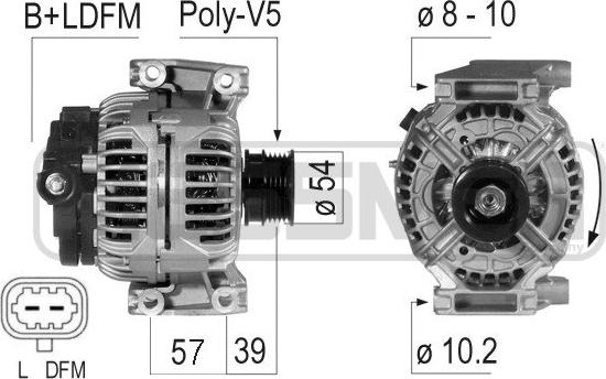 ERA 210724A - Generator / Alternator aaoparts.ro