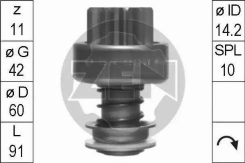 ERA 225670 - Pinion electromotor aaoparts.ro