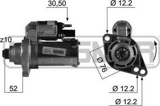 ERA 220445A - Starter aaoparts.ro