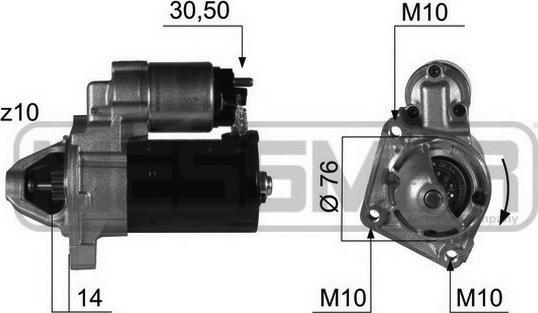 ERA 220411A - Starter aaoparts.ro