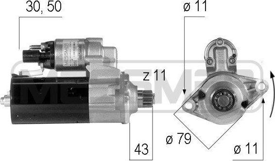 ERA 220552A - Starter aaoparts.ro