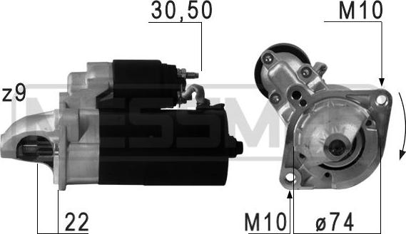 ERA 220694A - Starter aaoparts.ro