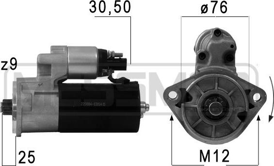 ERA 220684A - Starter aaoparts.ro