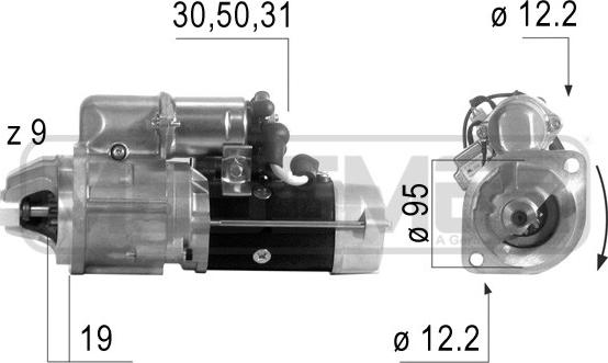 ERA 220624 - Starter aaoparts.ro