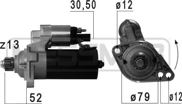 ERA 220673A - Starter aaoparts.ro