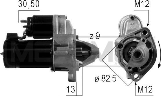 ERA 220004A - Starter aaoparts.ro