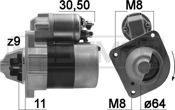ERA 220018 - Starter aaoparts.ro