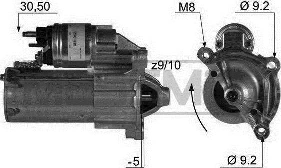 ERA 220012 - Starter aaoparts.ro