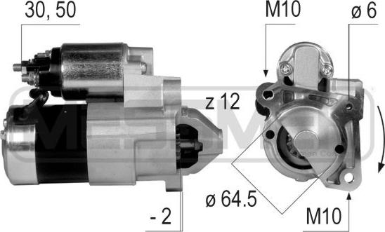 ERA 220039A - Starter aaoparts.ro