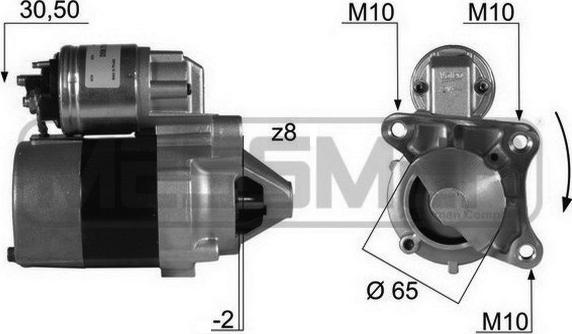 ERA 220023A - Starter aaoparts.ro