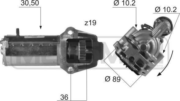 ERA 220157A - Starter aaoparts.ro