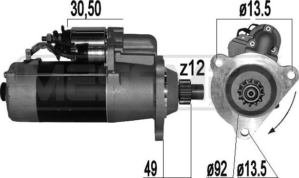 ERA 220860A - Starter aaoparts.ro