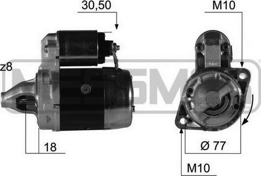 ERA 220382A - Starter aaoparts.ro