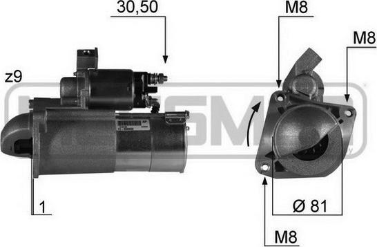 ERA 220331A - Starter aaoparts.ro