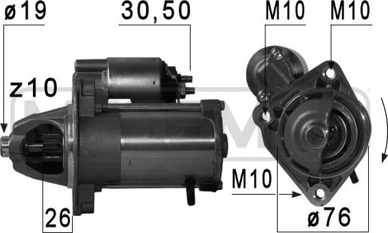ERA 220704 - Starter aaoparts.ro