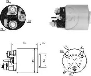 ERA 227231 - Solenoid, electromotor aaoparts.ro