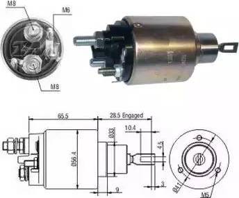 ERA 227226 - Solenoid, electromotor aaoparts.ro
