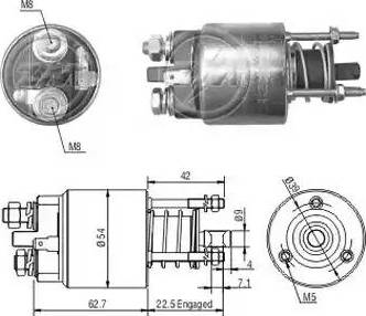 ERA 227722 - Solenoid, electromotor aaoparts.ro