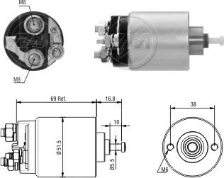 ERA ZM961 - Solenoid, electromotor aaoparts.ro