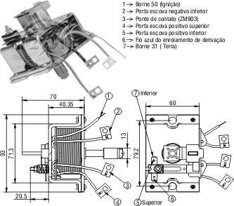 ERA ZM904 - Solenoid, electromotor aaoparts.ro