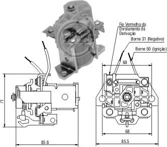 ERA ZM903 - Solenoid, electromotor aaoparts.ro