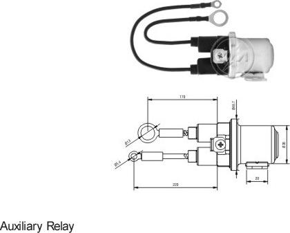 ERA ZM8408 - Solenoid, electromotor aaoparts.ro