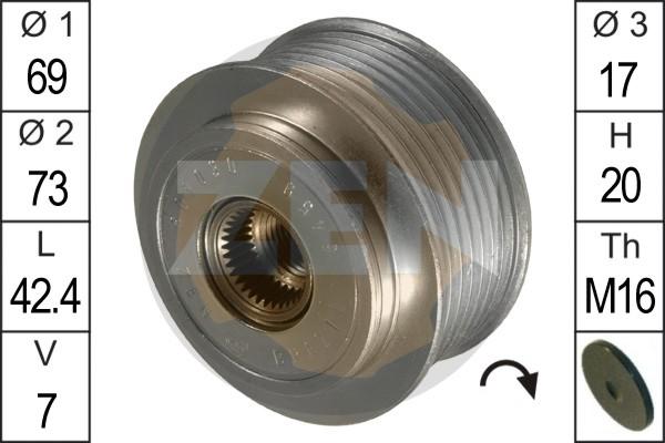 ERA ZN5459 - Fulie, alternator aaoparts.ro