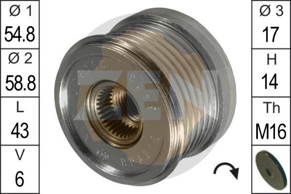 ERA ZN5423 - Fulie, alternator aaoparts.ro