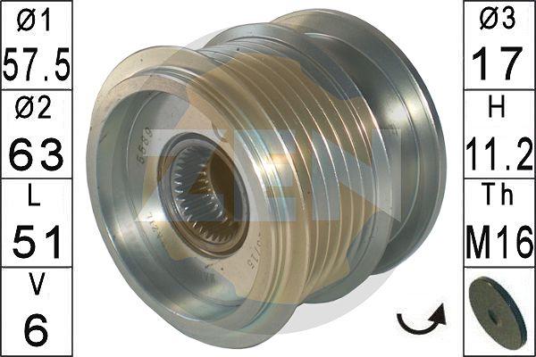 ERA ZN5589 - Fulie, alternator aaoparts.ro