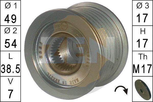 ERA ZN5584 - Fulie, alternator aaoparts.ro