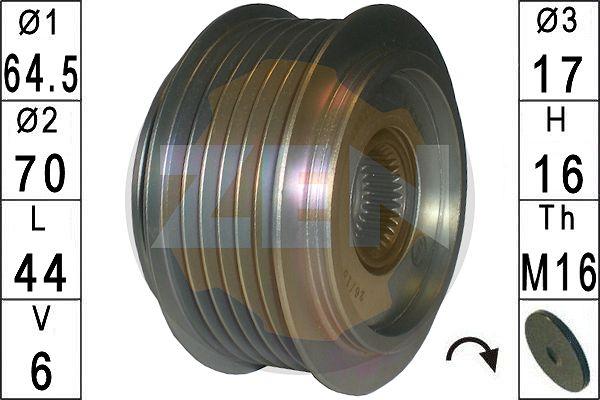 ERA ZN5631 - Fulie, alternator aaoparts.ro