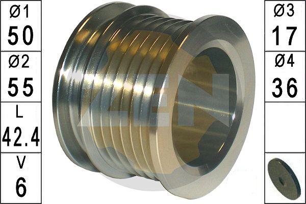 ERA ZN5637 - Fulie, alternator aaoparts.ro