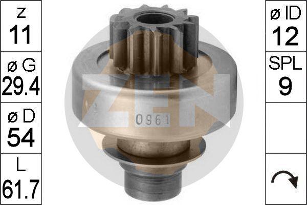 ERA ZN0961 - Pinion electromotor aaoparts.ro