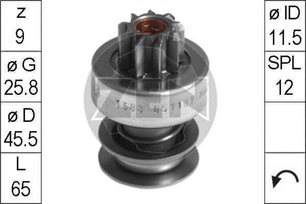 ERA ZN1588 - Pinion electromotor aaoparts.ro