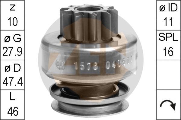 ERA ZN1576 - Pinion electromotor aaoparts.ro