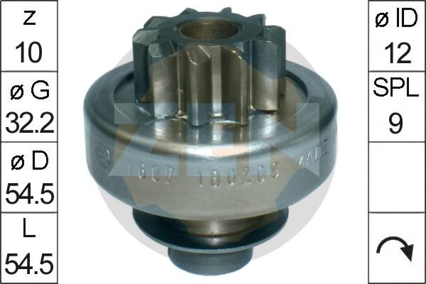 ERA ZN1607 - Pinion electromotor aaoparts.ro