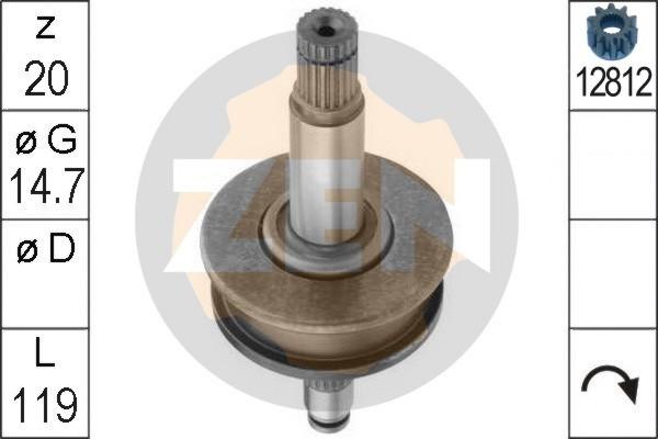 ERA ZN1047 - Pinion electromotor aaoparts.ro