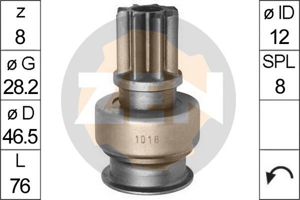 ERA ZN1018 - Pinion electromotor aaoparts.ro