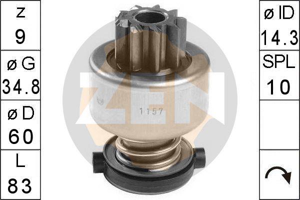 ERA ZN1157 - Pinion electromotor aaoparts.ro