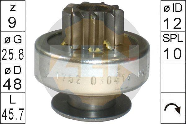ERA ZN1752 - Pinion electromotor aaoparts.ro