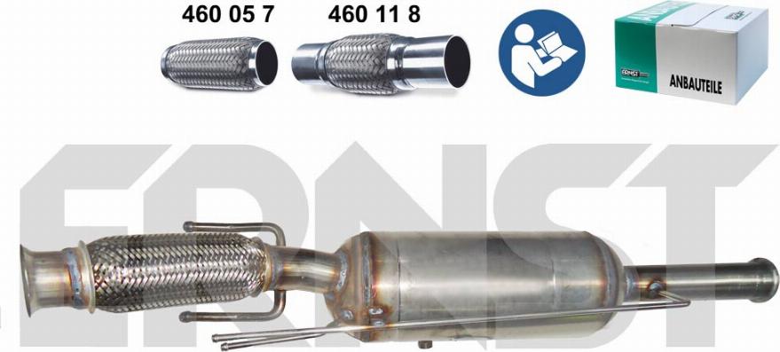 ERNST 910804 - Filtru funingine / particule, sist.de esapament aaoparts.ro