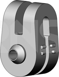 ERNST 495790 - Suport, toba esapament aaoparts.ro