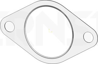 ERNST 493420 - Garnitura, racord evacuare aaoparts.ro