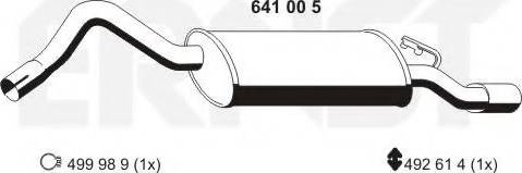 ERNST 641005 - Toba esapament finala aaoparts.ro