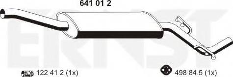 ERNST 641012 - Toba esapamet intermediara aaoparts.ro