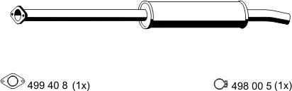 ERNST 670005 - Toba esapament primara aaoparts.ro