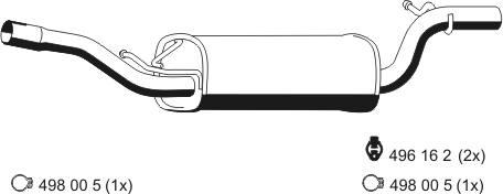 ERNST 670111 - Toba esapamet intermediara aaoparts.ro