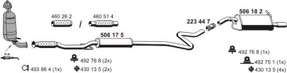 ERNST 090511 - Sistem de esapament aaoparts.ro